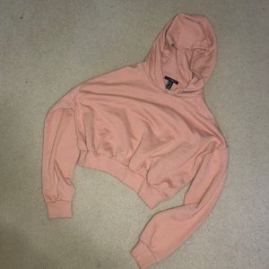 cropped hoodie